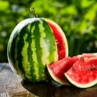 fresh ripe watermelon