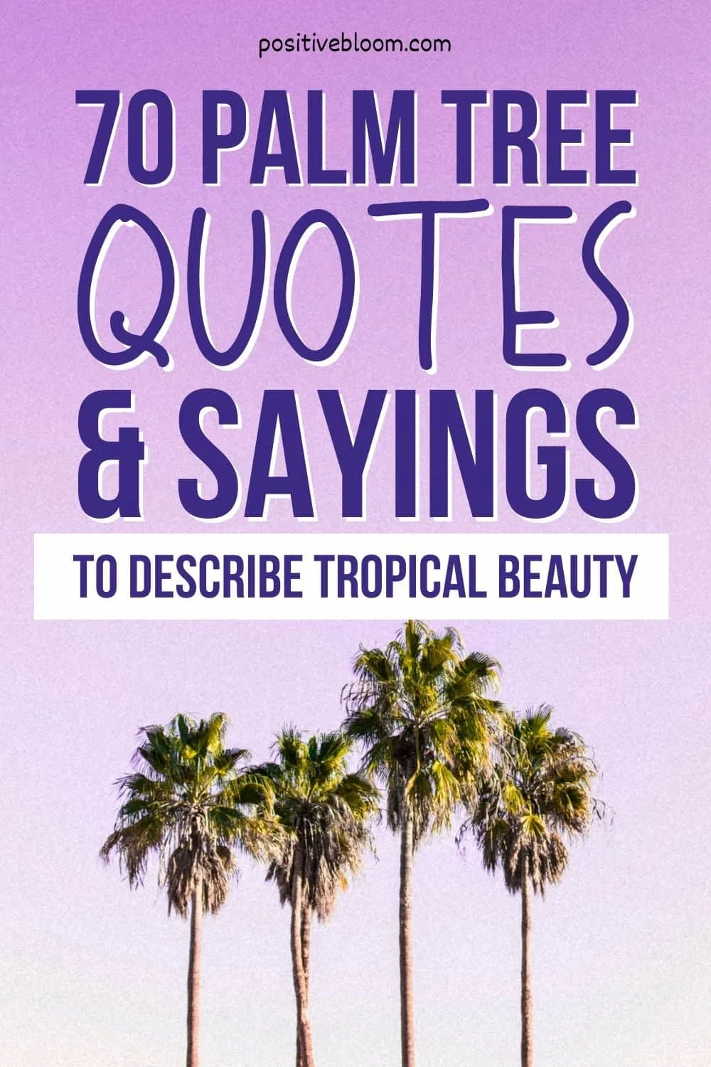 70 Palm Tree Quotes & Sayings To Describe Tropical Beauty Pinterest