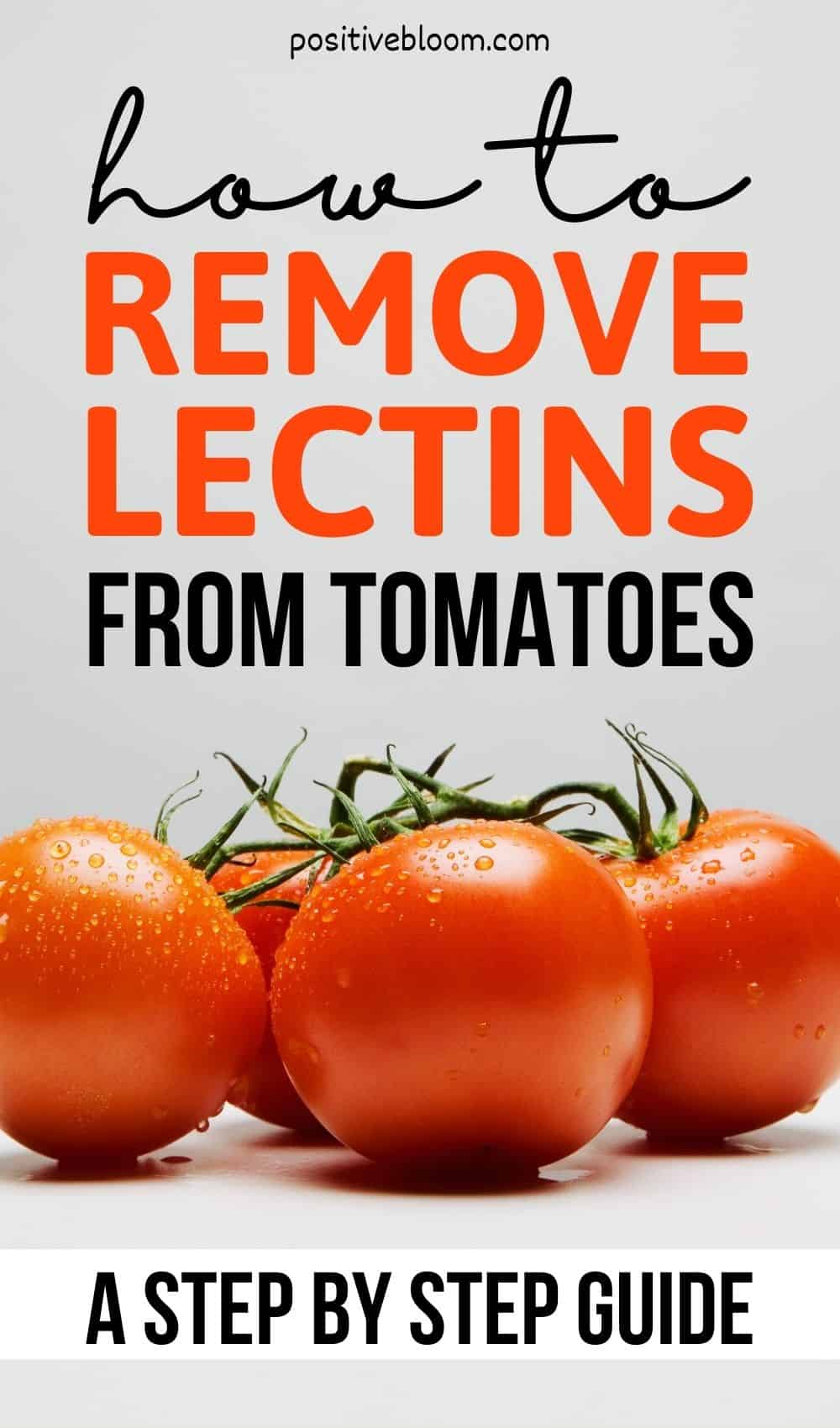 How To Remove Lectins From Tomatoes – A Step By Step Guide
