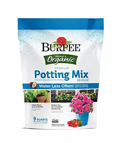 Burpee Natural & Organic Premium Potting Mix