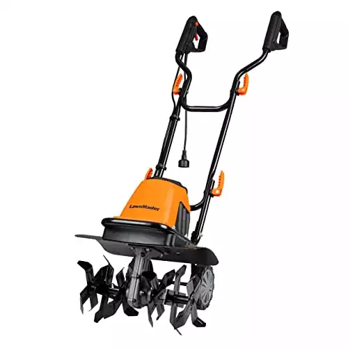 LawnMaster TE1016M Electric Tiller 10-Amp