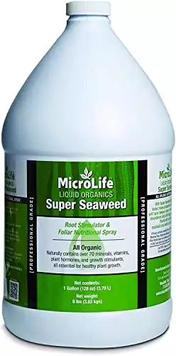 MicroLife Super Seaweed Professional Grade Organic Liquid Concentrate