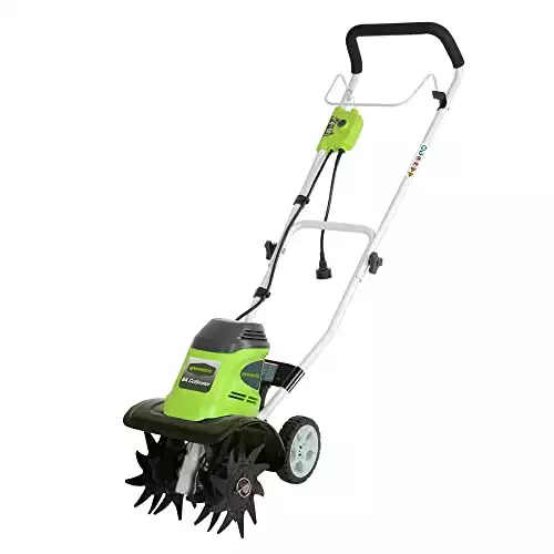 Greenworks Corded Tiller, 27072