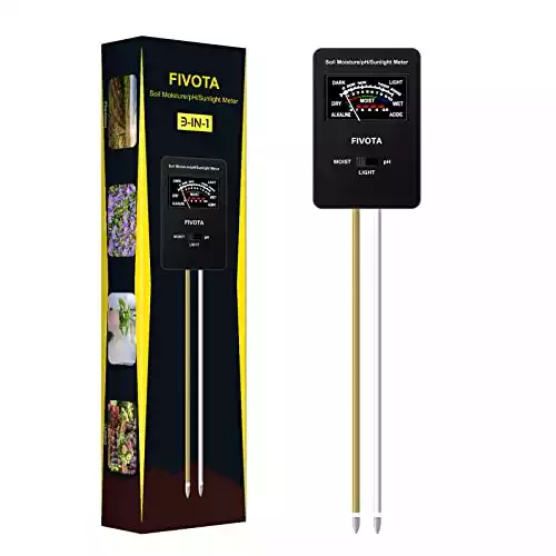 Fivota Soil pH Meter