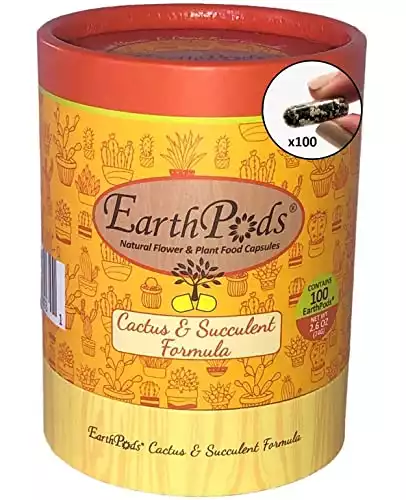 EarthPods Premium Bio Organic Cactus & Succulent Plant Food