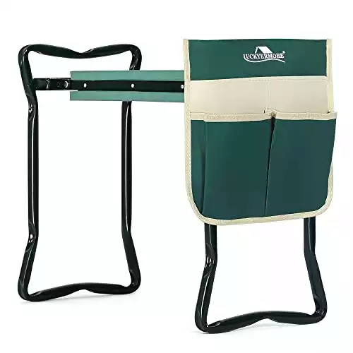 LUCKYERMORE Garden Kneeler and Seat