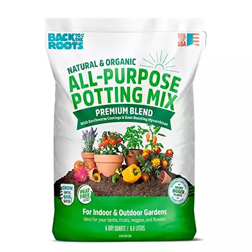Back To The Roots Natural & Organic All-Purpose Potting Mix