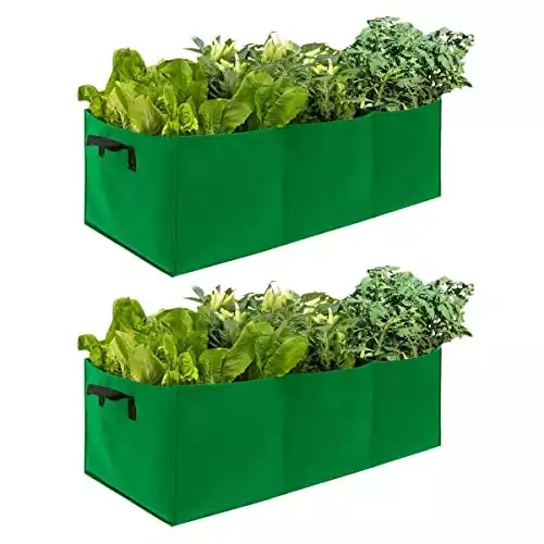 ANPHSIN Large Fabric Raised Planting Beds