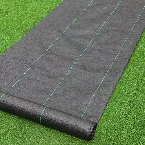 Petgrow · Heavy Duty Weed Barrier Landscape Fabric for Outdoor Gardens