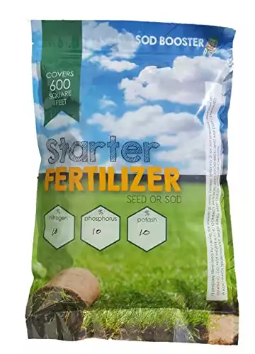 Sod Fertilizer - Covers 600 Square Feet