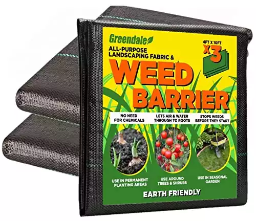 Greendale All-purpose Landscaping Fabric & Weed Barrier