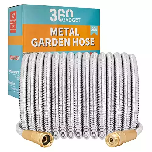 360Gadget Metal Garden Hose