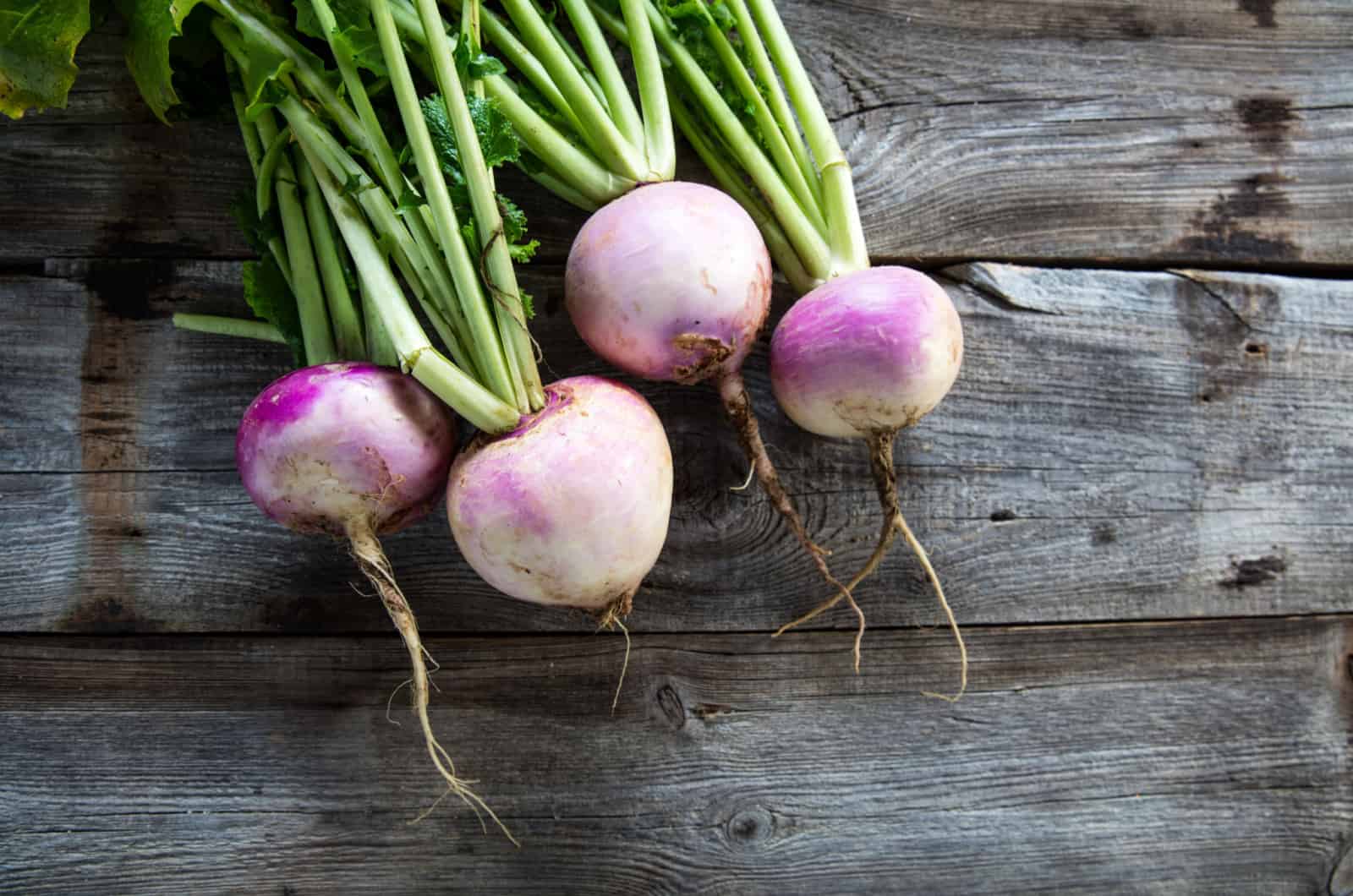 organic turnips