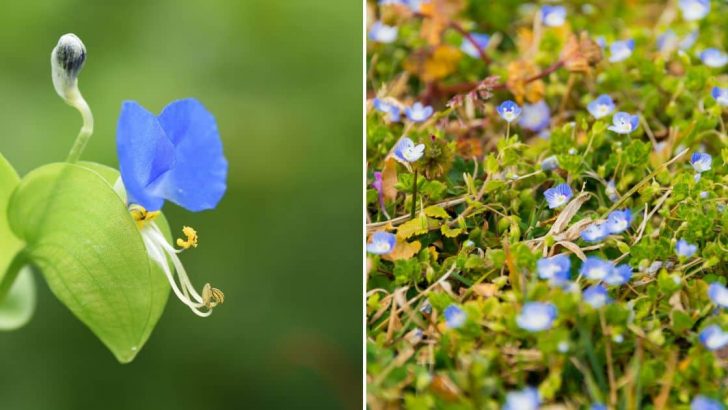 17 Weeds With Blue Flowers On Lawns + Tips To Eradicate Them