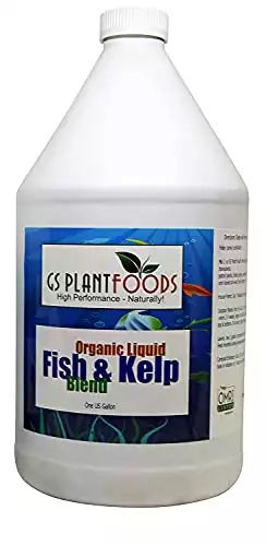 GS Plant Foods Organic Liquid Fish & Kelp Blend
