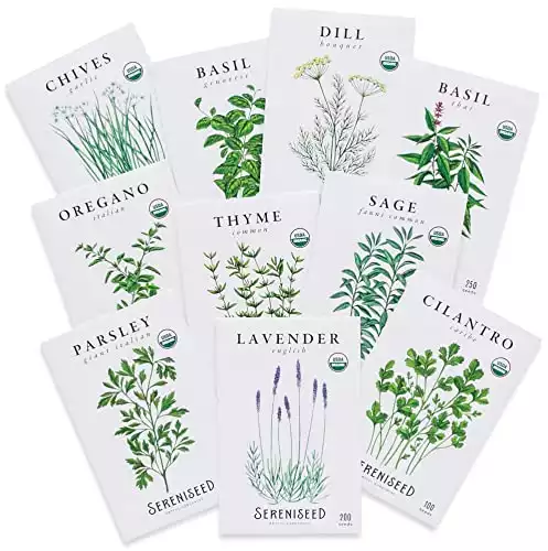 Organic Herb Seeds Collection