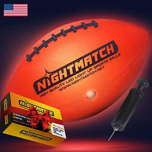 NIGHTMATCH Light Up LED Football