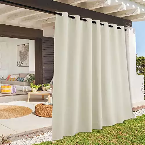RYB Home Outdoor Curtains For Patio