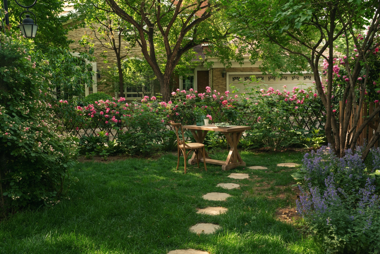 shade in garden