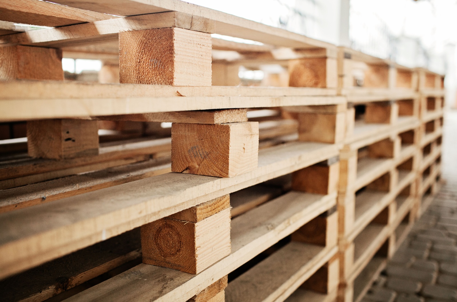 wooden pallets