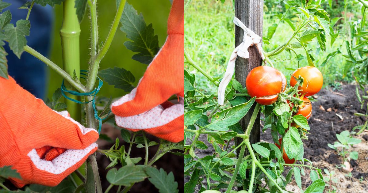 Why, When, And How To Stake Tomato Plants