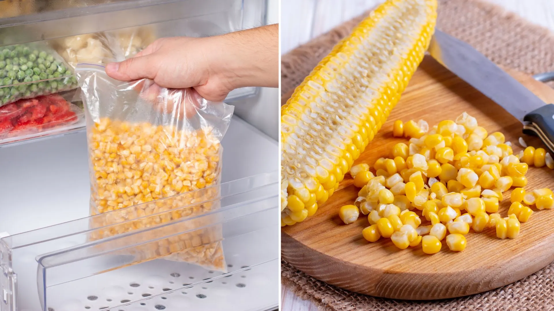 freezing corn