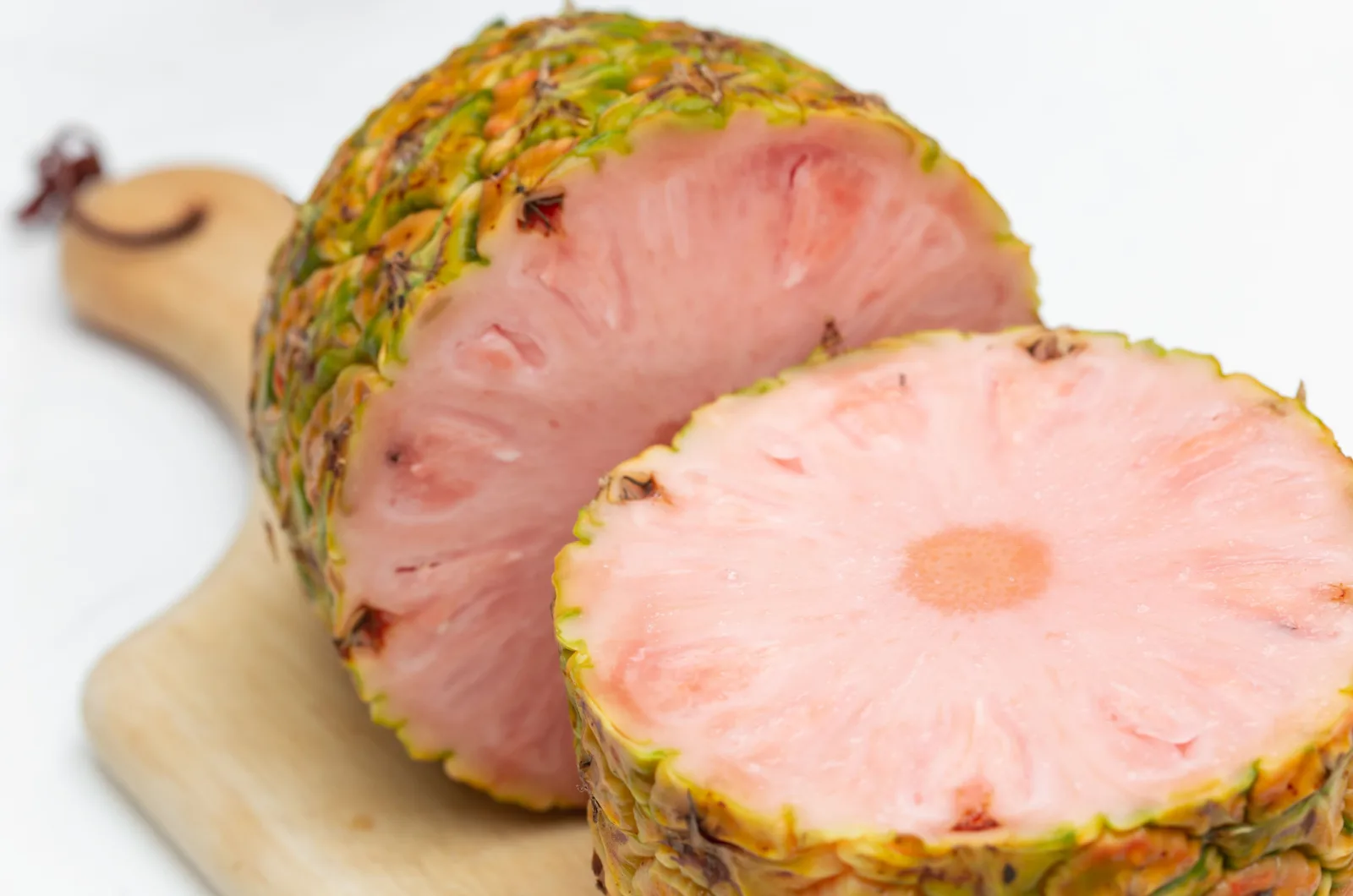 pink pineapple slices