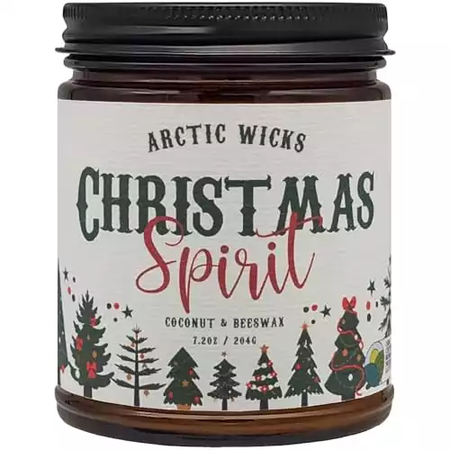 Arctic Wicks Christmas Spirit Candle