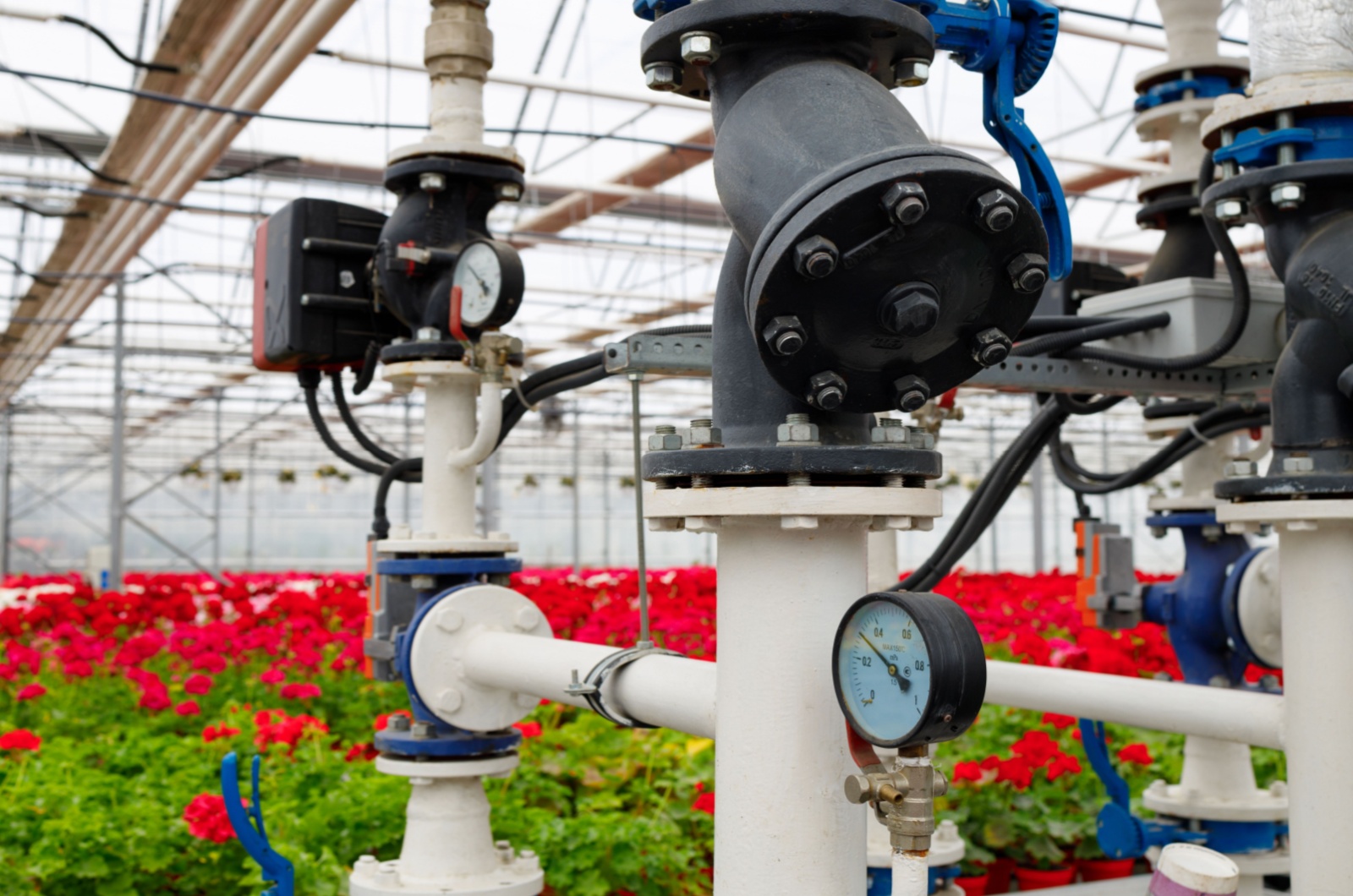 heating a greenhouse