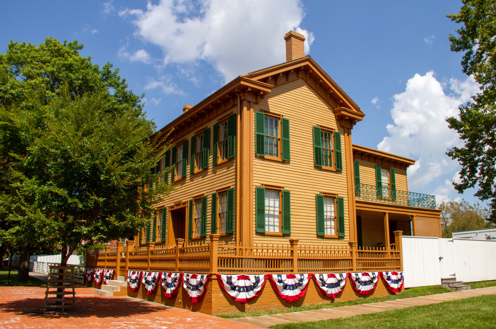Abraham Lincoln's home in Springfield, Illinois