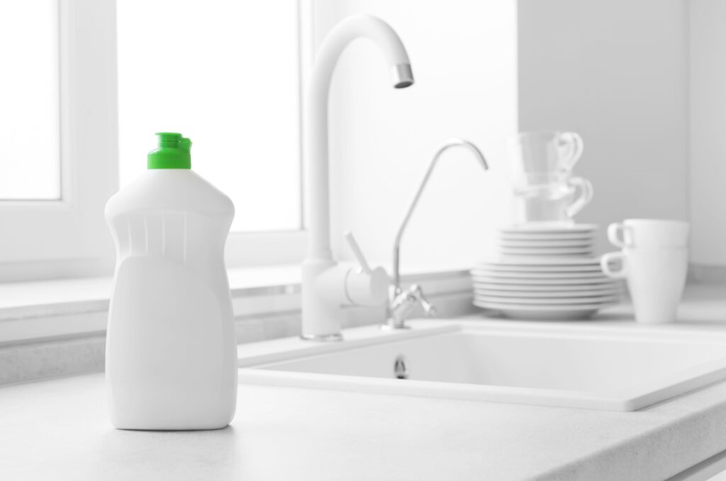 dishwashing liquid bottle