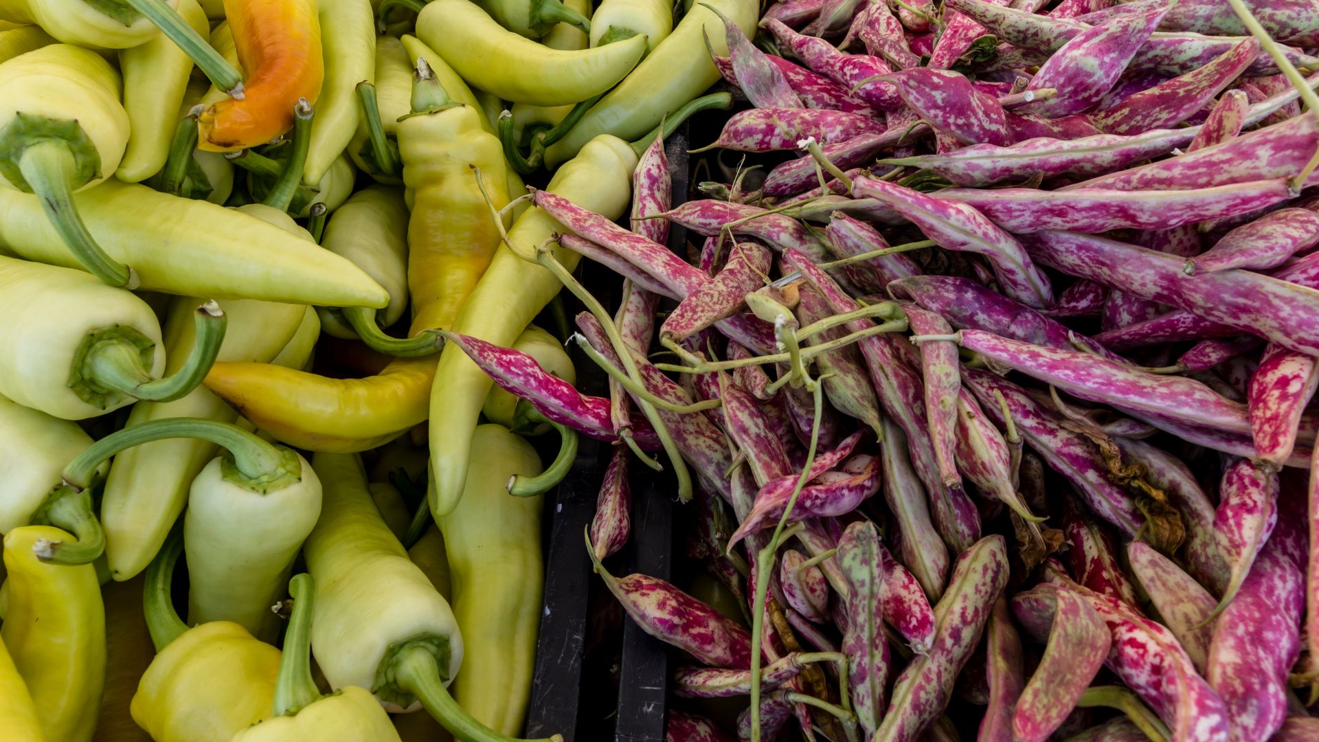 beans and peppers