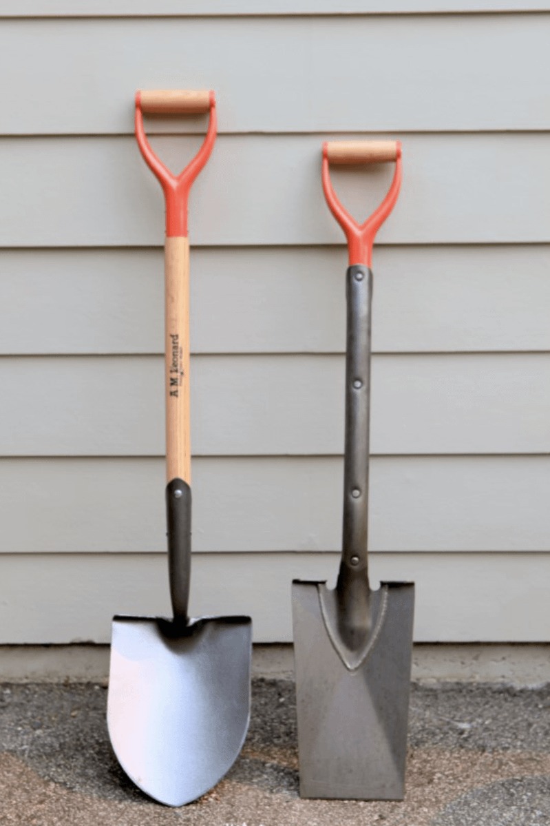 shovel and spade