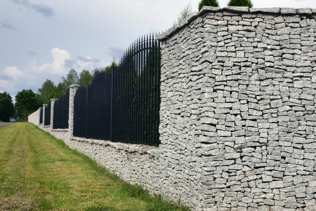 Durable Rock Retaining Wall