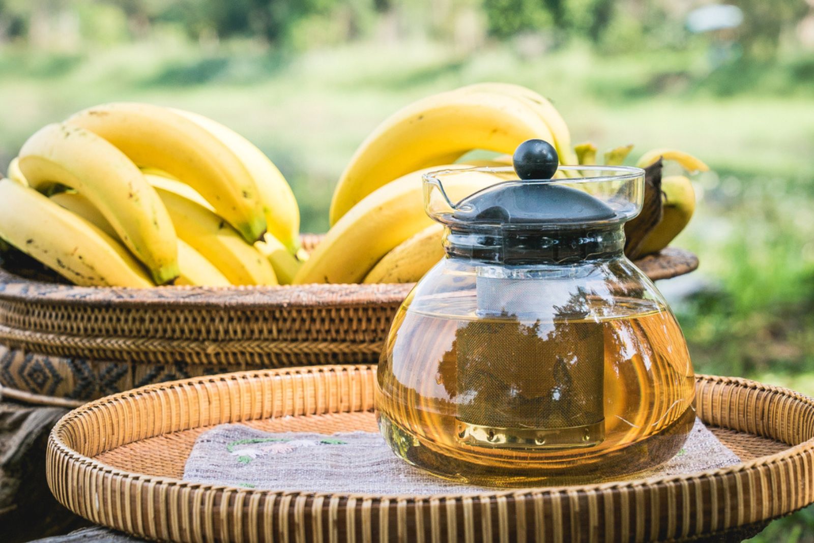 banana tea