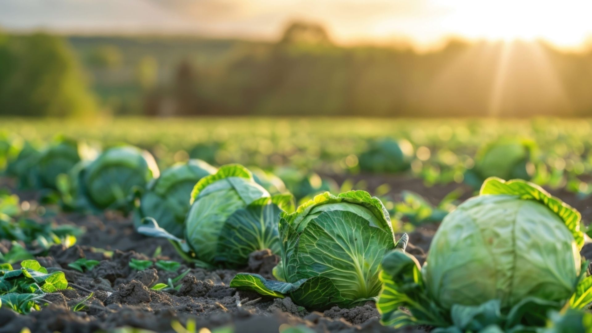 cabbage in garden