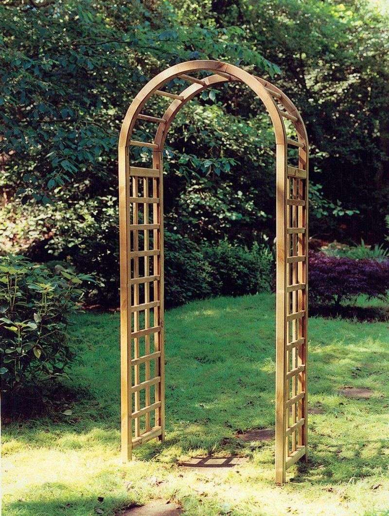 Antique Iron Arch