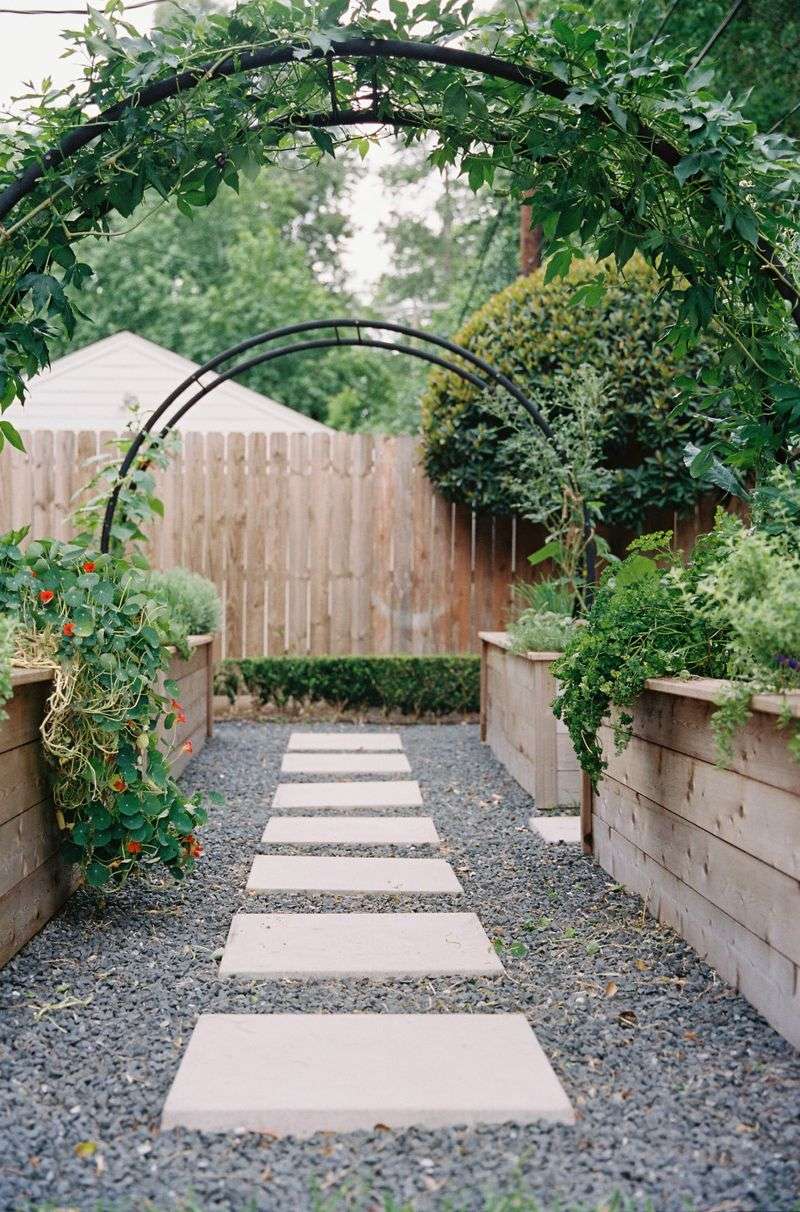 Arched Garden Tunnel