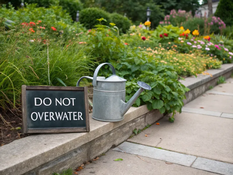 Avoid Overwatering