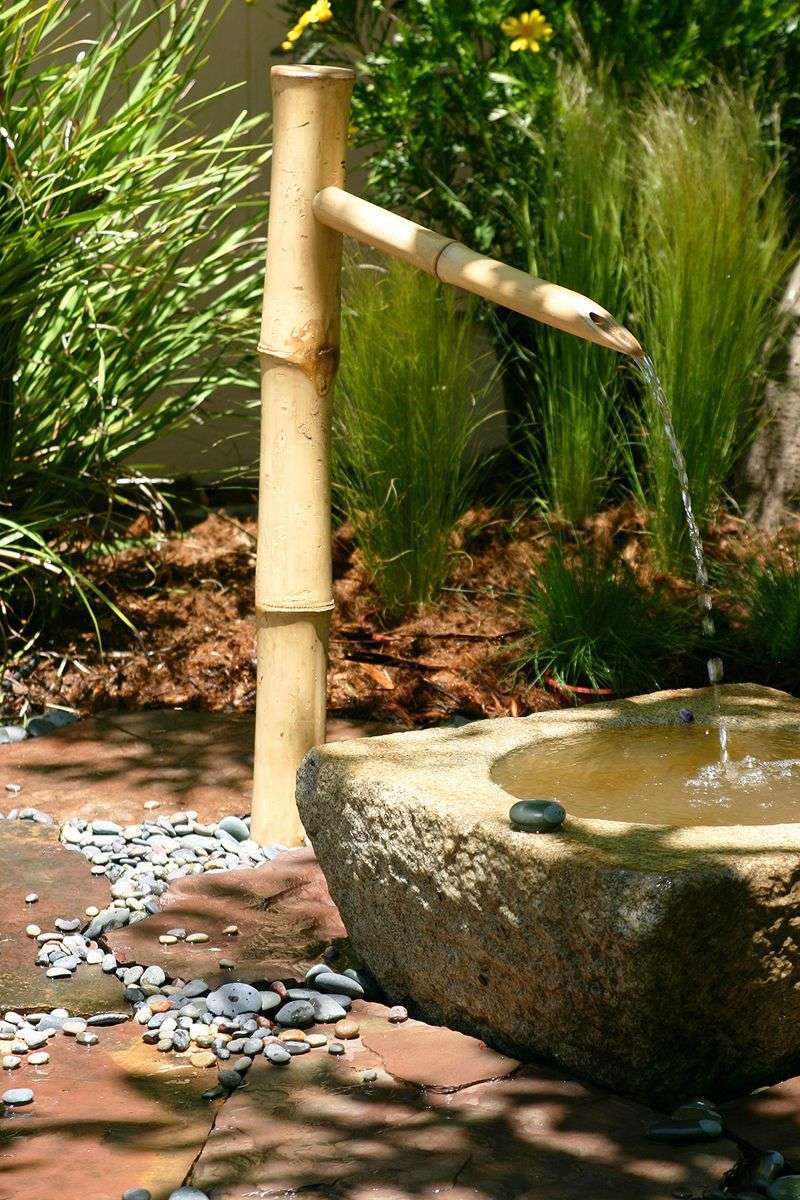 Bamboo Spout Waterfall