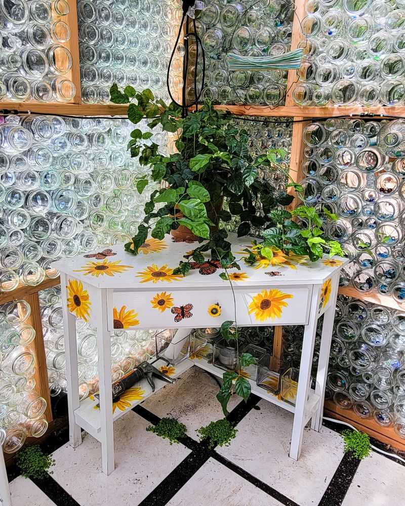 Bottle Cap Greenhouse