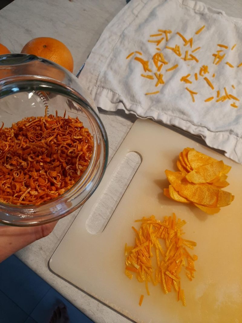 Citrus Peel Starter Pots