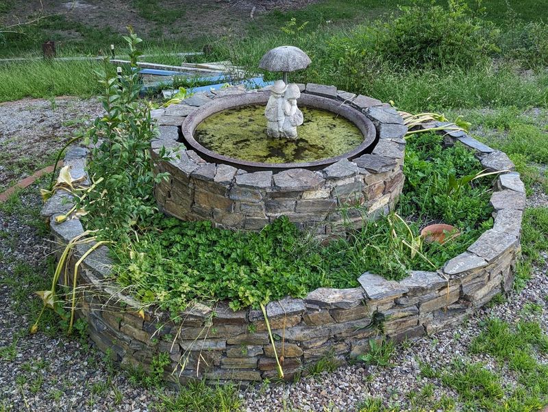 Classic Stone Fountain