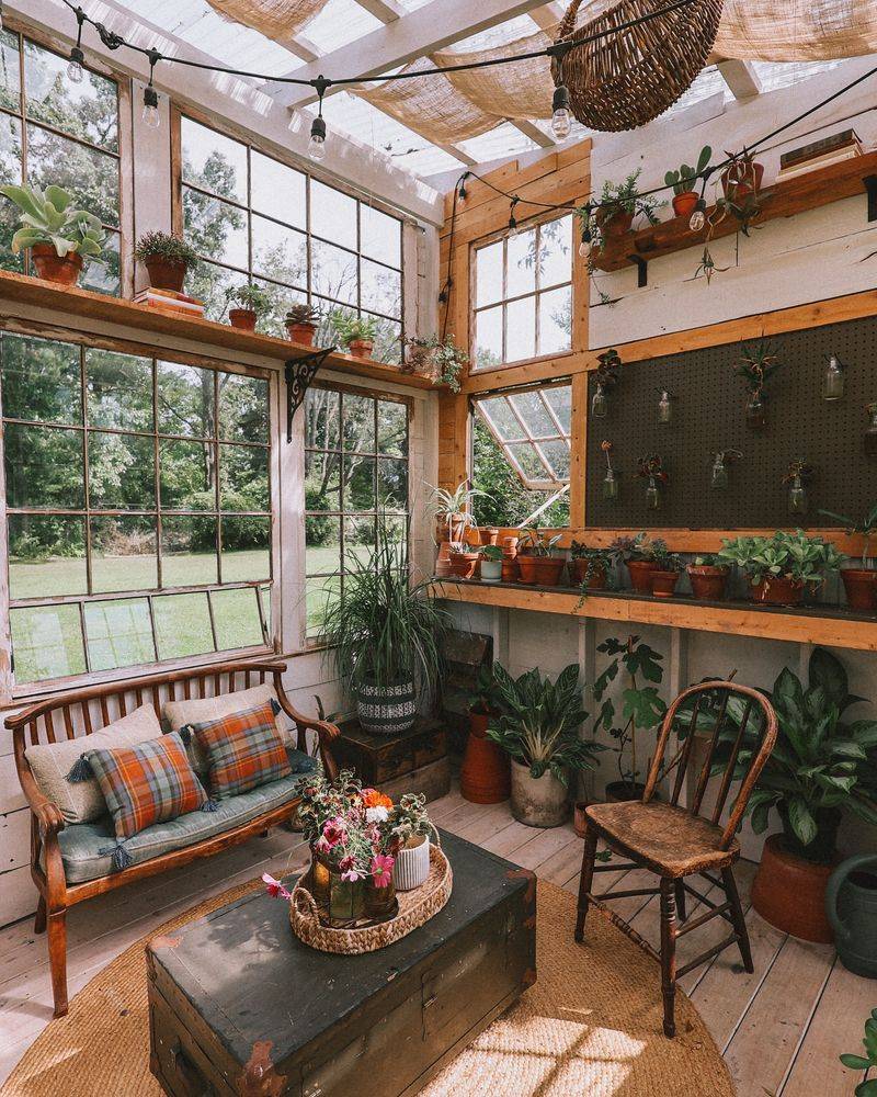 Coffee Table Greenhouse