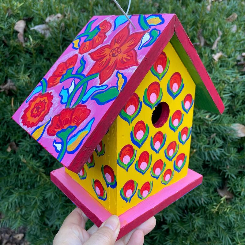 Colorful Birdhouses