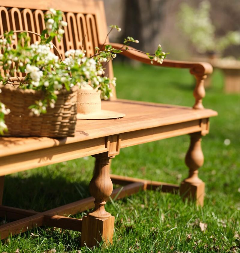 Compact Garden Bench