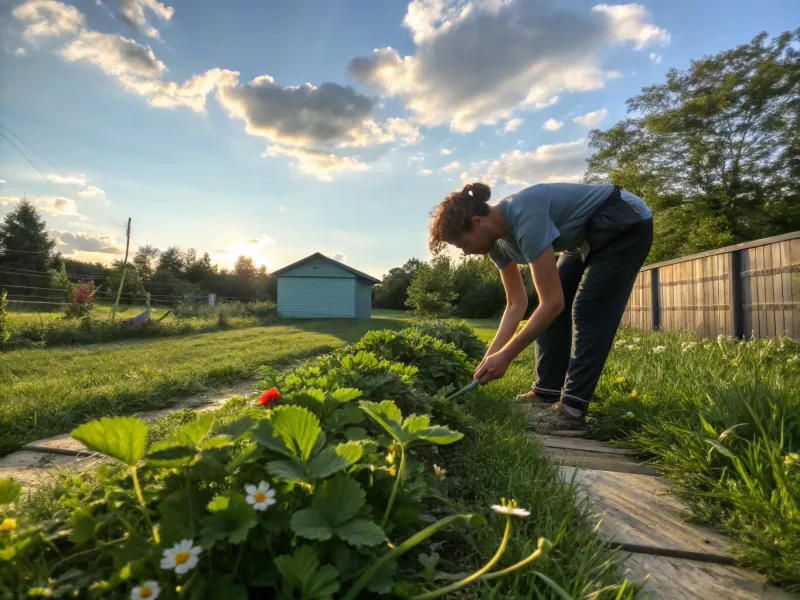 Control Weeds Regularly