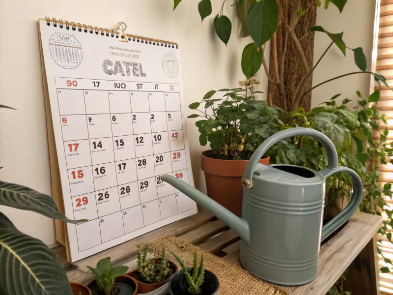 Creating a Watering Schedule