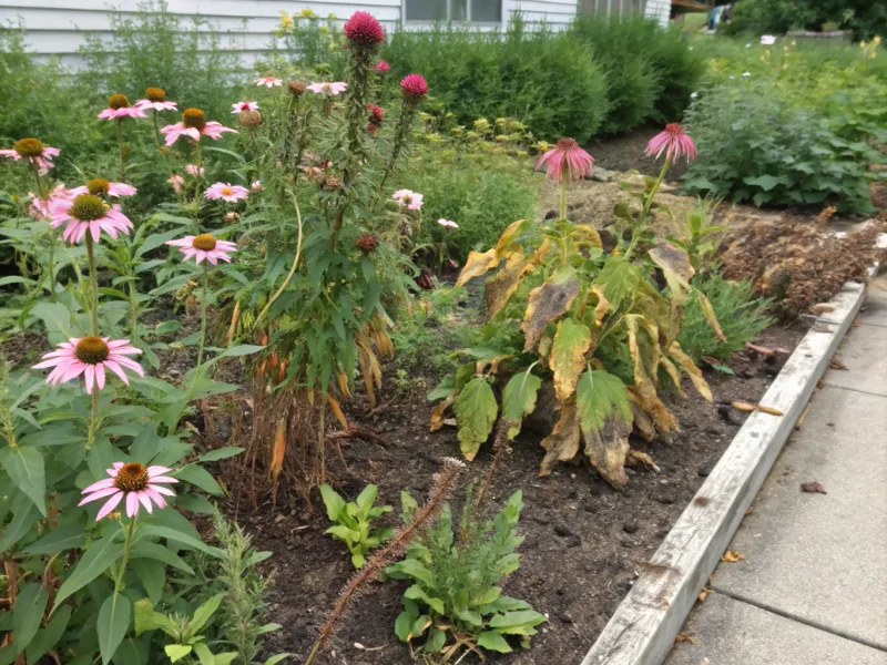 Echinacea and Bee Balm