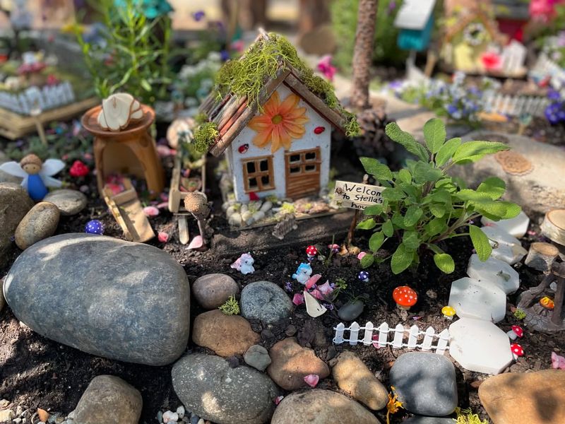 Fairy Garden Rock Art